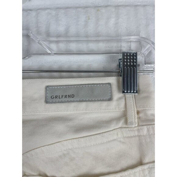 GRLFRND Jeans Size 25 Karolina Larchmont Wash High Waist Revolve White - Picture 5 of 11